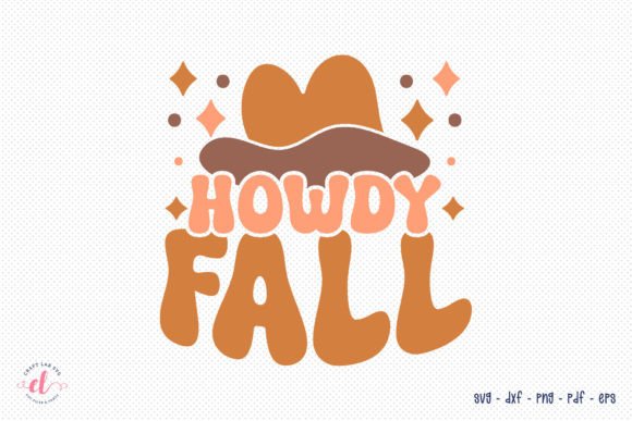 Download Retro Fall SVG, Howdy Fall Cut File - Fall svg Collection