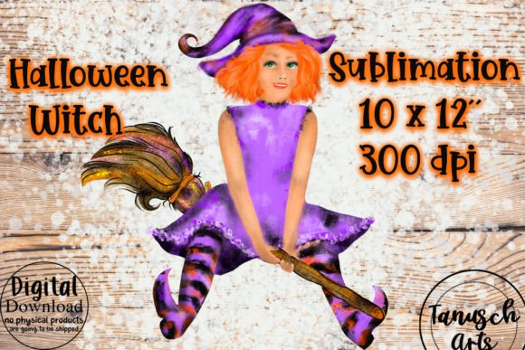 Download Flying Broom and Halloween Witch Girl - Flying broom Collection