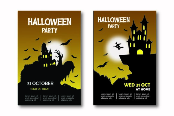 Download Halloween Poster Flying Broom Background - Flying broom Collection