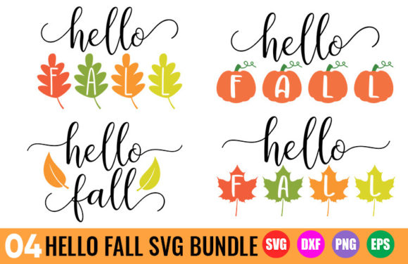 Download Hello Fall SVG Bundle - Fall Sign SVG - Fall svg Collection